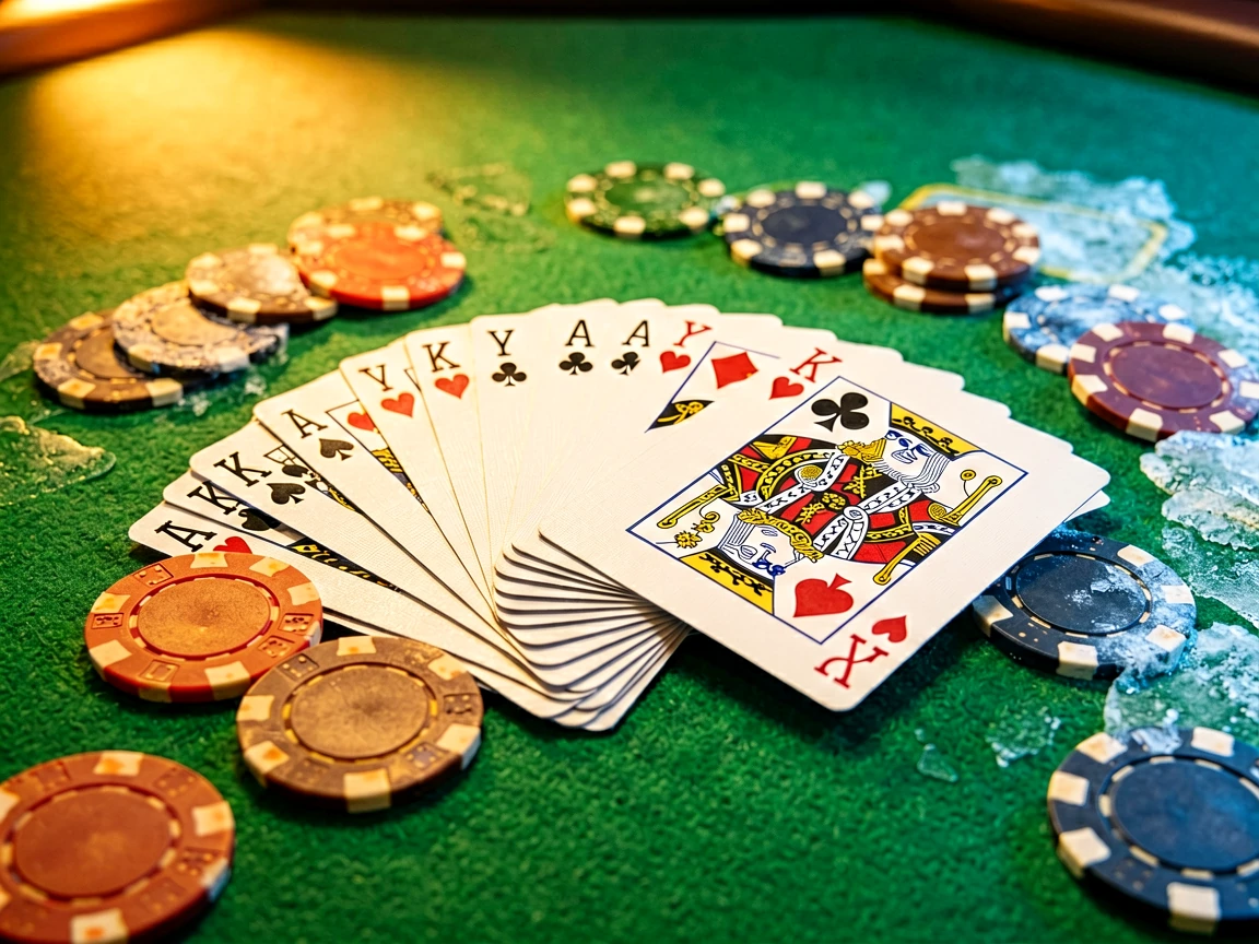 bet365 card game chip များ close-up ပုံ